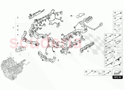 Part Diagram for Lamborghini WHT006922