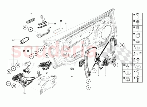 Part Diagram for Lamborghini 470831636