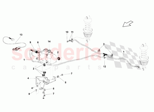 Part Diagram for Lamborghini 400412409
