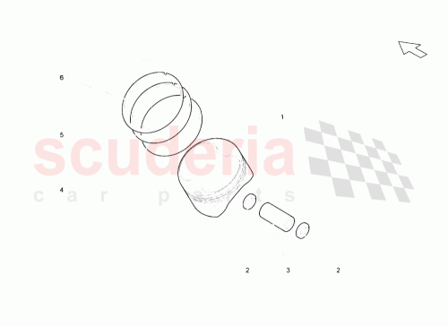 Part Diagram for Lamborghini 07L107311A