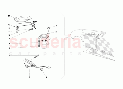Part Diagram for Lamborghini 410103638