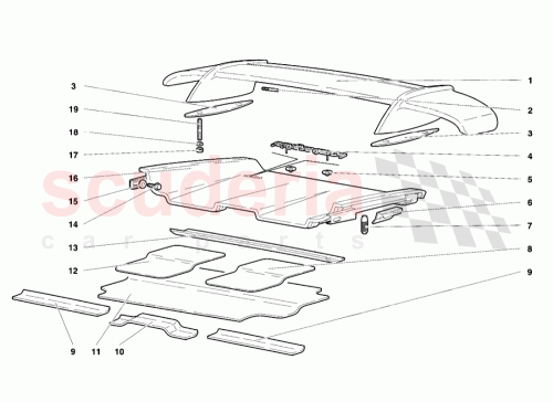 Part Diagram for Lamborghini 009490010