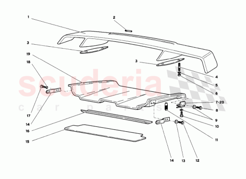 Part Diagram for Lamborghini 0097001697