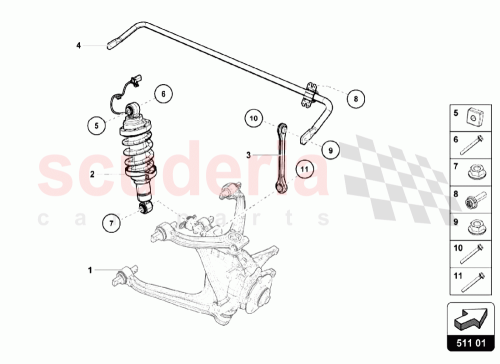 Part Diagram for Lamborghini N10784702
