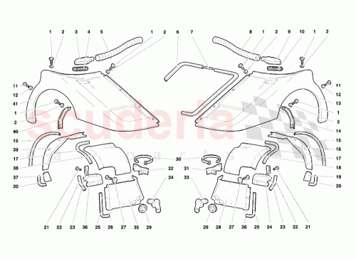 Part Diagram for Lamborghini 009411416