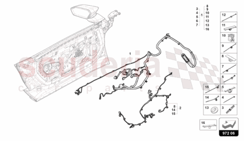 Part Diagram for Lamborghini 47B971029F