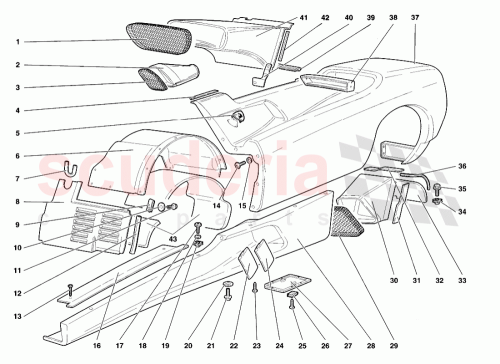 Part Diagram for Lamborghini 009453149