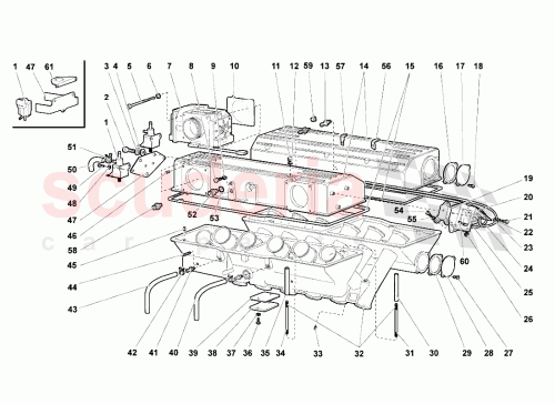 Part Diagram for Lamborghini 001329319