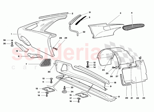Part Diagram for Lamborghini 0087400685