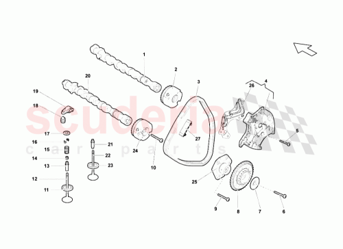 Part Diagram for Lamborghini 079109470