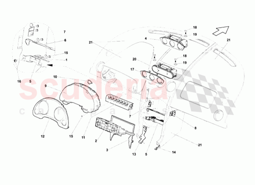 Part Diagram for Lamborghini 402920900E