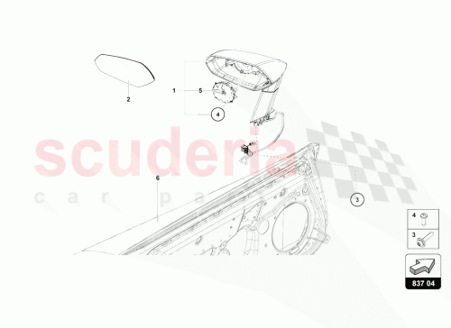 Part Diagram for Lamborghini 471857388N