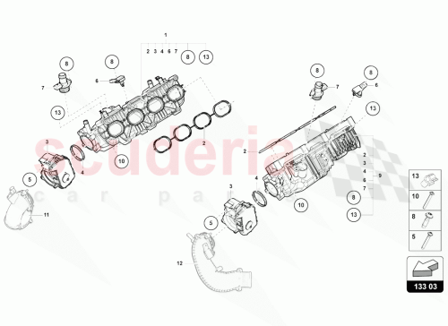 Part Diagram for Lamborghini N10473402