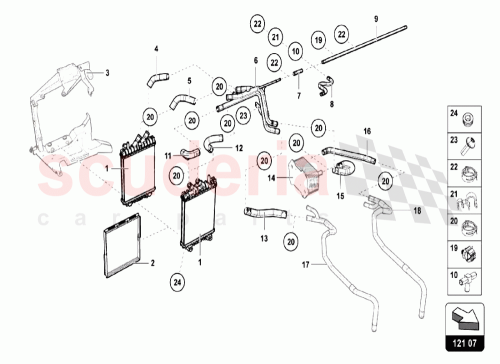 Part Diagram for Lamborghini 470121473