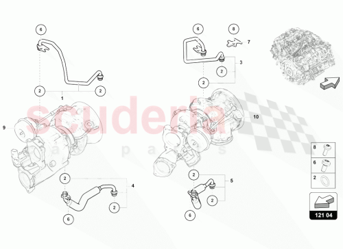 Part Diagram for Lamborghini WHT006537