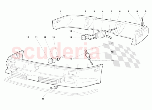 Part Diagram for Lamborghini 009463146
