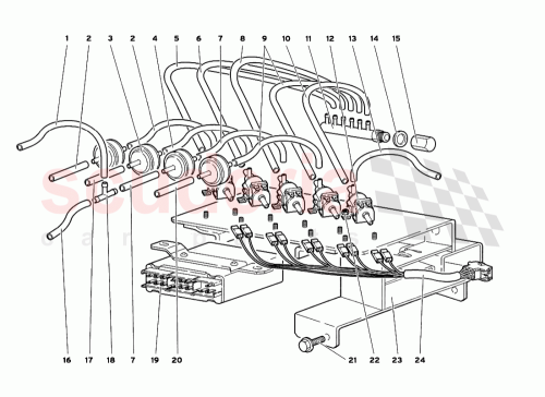 Part Diagram for Lamborghini 009414644