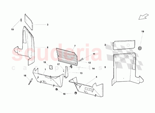 Part Diagram for Lamborghini 400805486