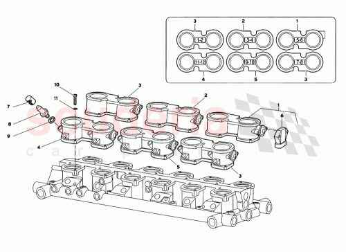 Part Diagram for Lamborghini 0013005197
