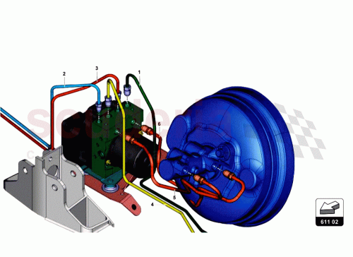 Part Diagram for Lamborghini 471614739A
