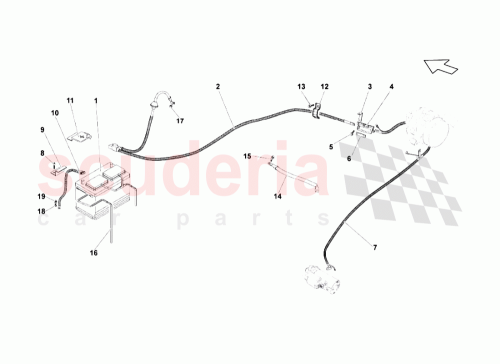 Part Diagram for Lamborghini 4F0915531