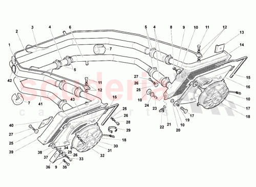 Part Diagram for Lamborghini 400121277
