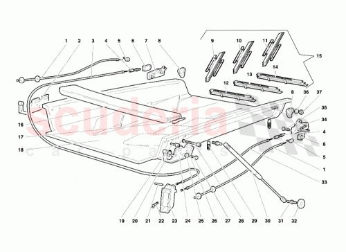 Part Diagram for Lamborghini 008850304