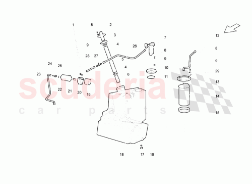 Part Diagram for Lamborghini 400201382