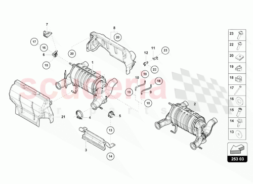 Part Diagram for Lamborghini 470825709J