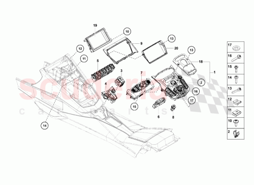 Part Diagram for Lamborghini 470905217