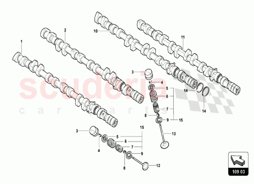 Part Diagram for Lamborghini 07M109641G