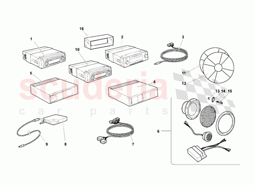 Part Diagram for Lamborghini 410035110