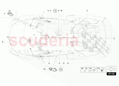 Part Diagram for Lamborghini 470971029G