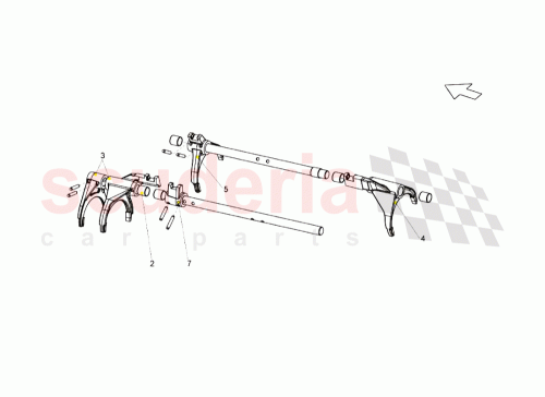 Part Diagram for Lamborghini 086311550A