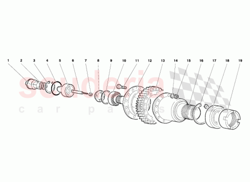 Part Diagram for Lamborghini 002429786