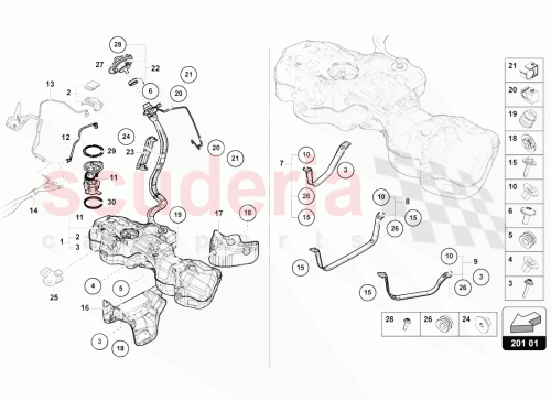 Part Diagram for Lamborghini N90757901