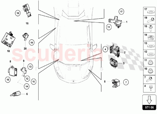 Part Diagram for Lamborghini N01508210