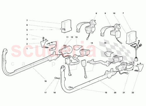 Part Diagram for Lamborghini 006133732