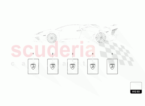 Part Diagram for Lamborghini 4ML012714FA