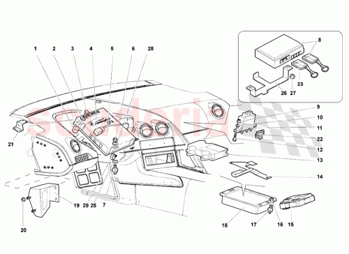 Part Diagram for Lamborghini 410971946