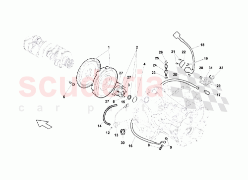Part Diagram for Lamborghini 400971890C