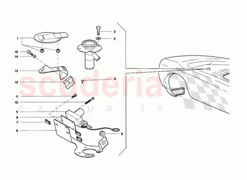 Part Diagram for Lamborghini 0066007494