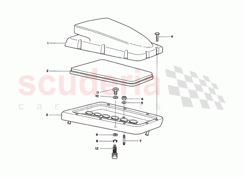 Part Diagram for Lamborghini 008611804