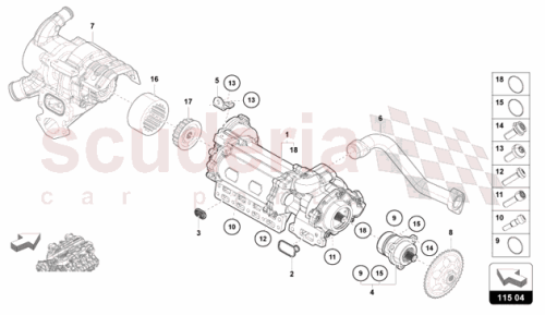 Part Diagram for Lamborghini 07M103583G