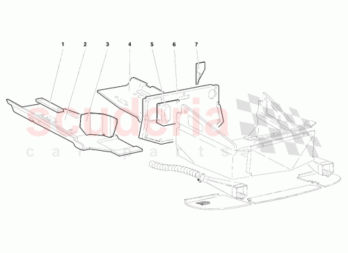 Part Diagram for Lamborghini 009411229