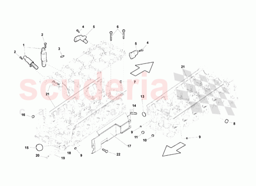 Part Diagram for Lamborghini N119071