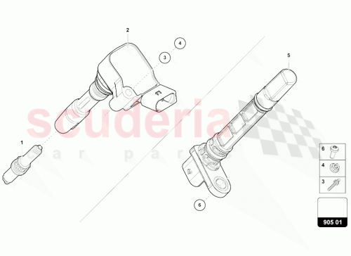 Part Diagram for Lamborghini N10825101