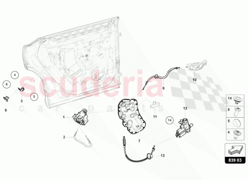 Part Diagram for Lamborghini 4K0839016Q