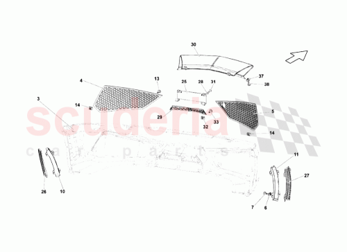 Part Diagram for Lamborghini 403807682