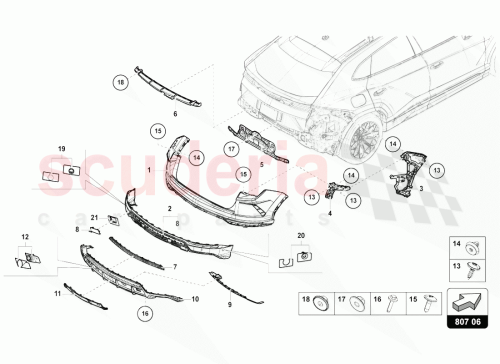 Part Diagram for Lamborghini N10831601